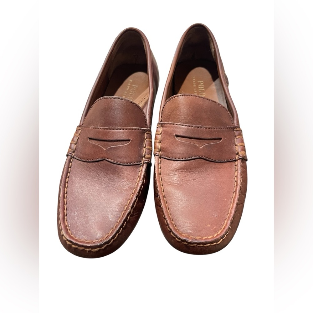 Polo Ralph Lauren Casual/Formal Reynold Brown Loafers Men’s Size 10